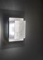 Preview: Wofi Bayonne LED Wandleuchte Silberfarben 18x14cm indirekte Wandlampe 6W Warmweiss Dimmbar 4048-103Q