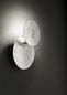 Preview: Wofi Bayonne LED Wandleuchte Silberfarben 18cm rund Indirekte Leuchte 6W Warmweiss Dimmbar 4048-203R