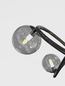 Preview: Wofi Nancy LED G9 Deckenleuchte Schwarz Rauchglas 100x60cm 36W Warmweiss Dimmbar 9014-1205