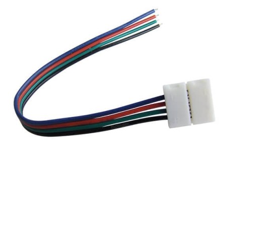 RGB Kabelanschluss für LED Flex Leisten - RGB Anschlusskabel