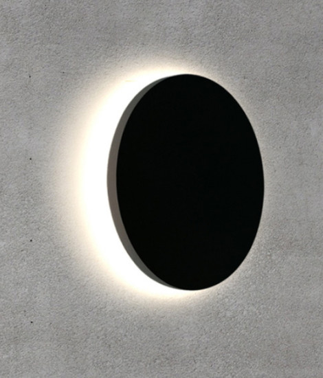 Bioledex LED Wandleuchte 12cm Rund 9W CCT 3000/4000/6500K Schwarz