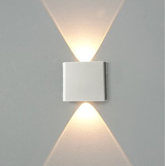 Bioledex LED Wandleuchte 2W 3000/4000/6500K 60° weiss