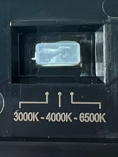 Bioledex LED Wandleuchte 2W 3000/4000/6500K 60° schwarz