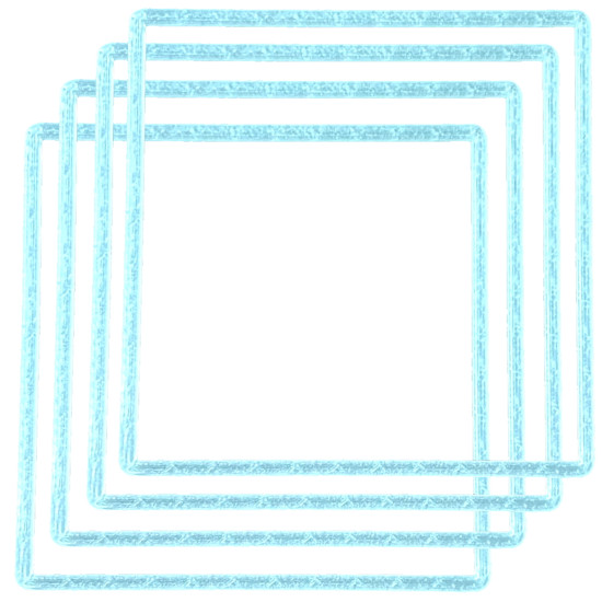 4 x im Dunkeln leuchtende Rahmen Schneider Electric Asfora Steckdosen Schalter