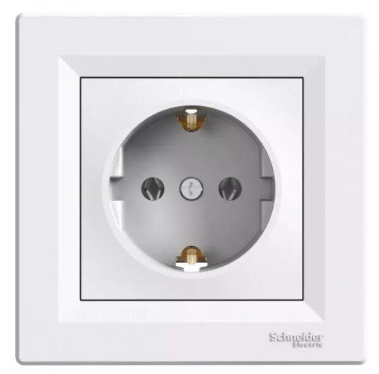 4 x im Dunkeln leuchtende Rahmen Schneider Electric Asfora Steckdosen Schalter