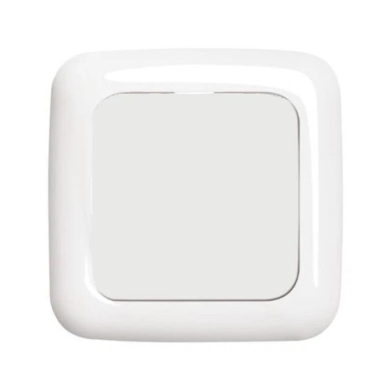 4 x im Dunkeln leuchtende Rahmen Busch-Jaeger Reflex SI Steckdosen Schalter