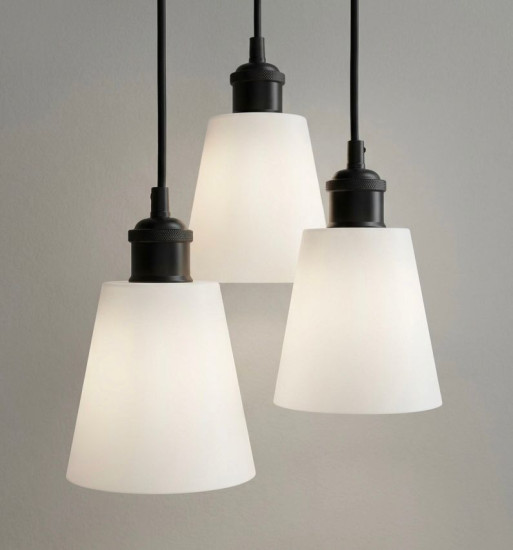 3 x SOIXX Lampenschirm Leuchtenschirm 80×120×130 mm Kunststoff Weiß