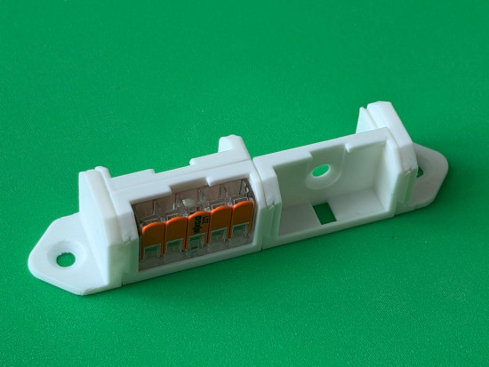 10 x SOIXX XWM Ecke Vertikale Montage Weiß