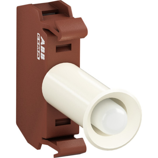 ABB P9PLNVNB LED-Block weiß 230V AC Modular Metall Reihe