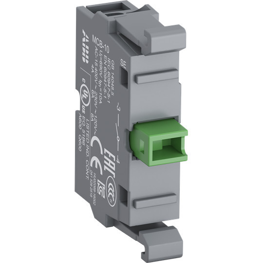 ABB MCB-10 Kontaktblock 1S ohne Halter für Fronteinbau CombiLine-Modular