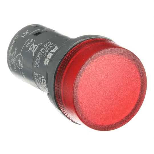 ABB CL2-502R Meldeleuchte rot 24VACDC mit fest integrierter LED
