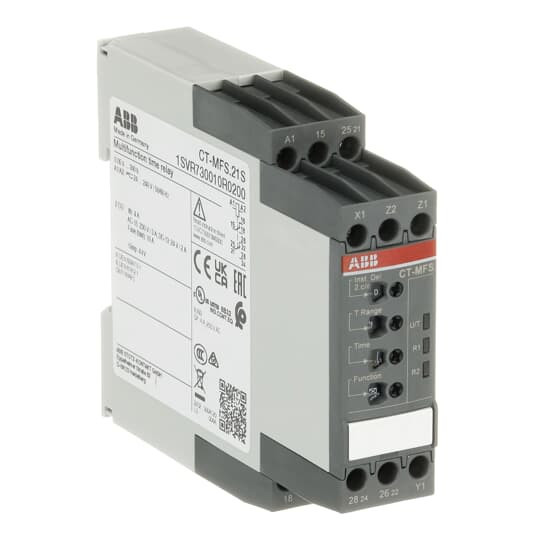 ABB CT-MFS.21S Zeitrelais, multifunktion 2We, 24-240VAC/DC, Made in Germany