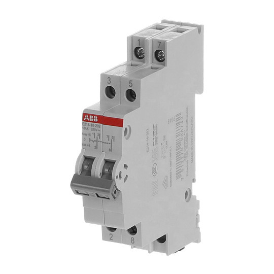 ABB E214-16-202 Gruppenschalter 16A 2x I-0-II 250VAC