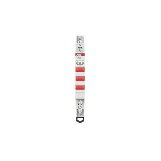 ABB Leuchtmelder 3 LED E219-3C 3 LED rot, 415/230 V AC
