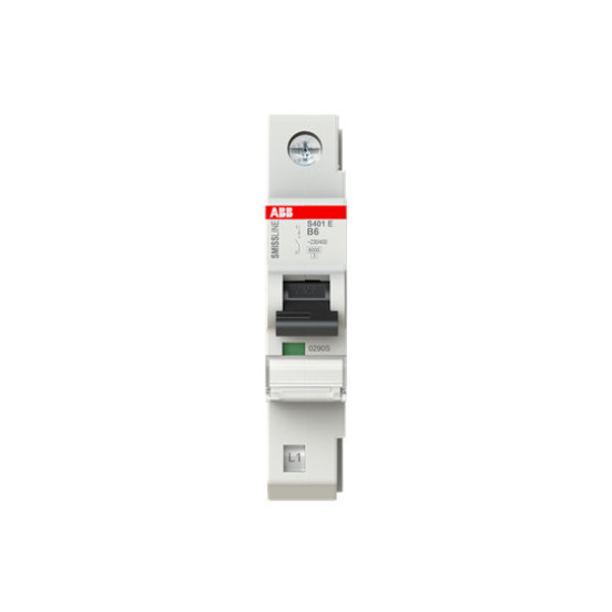 ABB S401E-B6 Leitungsschutzschalter B,6A,6kA,1P,steckbar