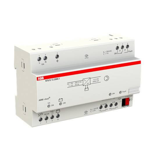 ABB NTU/S12.2000.1 Unterbrechungsfreies Netzteil, 12 V DC, 2 A, REG, Made in Germany