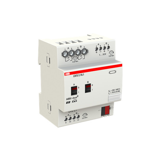 ABB LR/S2.16.1 Lichtregler, 2fach, 1-10 V, REG, Made in Germany