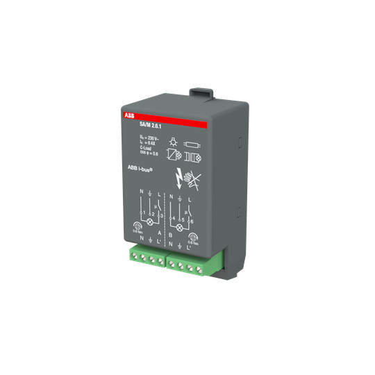 ABB SA/M2.16.1 Schaltaktormodul, 2fach, 16 A, Made in Germany