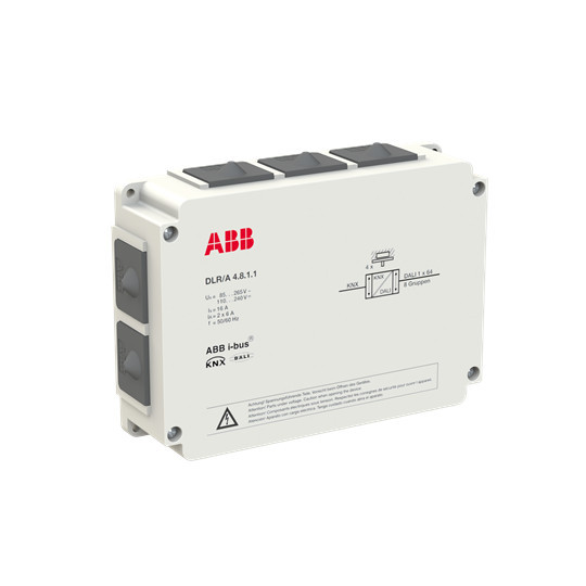 ABB DLR/A4.8.1.1 DALI-Lichtregler, 4fach, AP, Made in Germany
