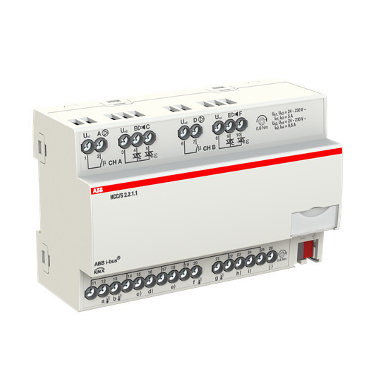 ABB HCC/S2.2.1.1 Heiz-/Kühlkreis Controller, 2fach, 3-Punkt, REG, Made in Germany