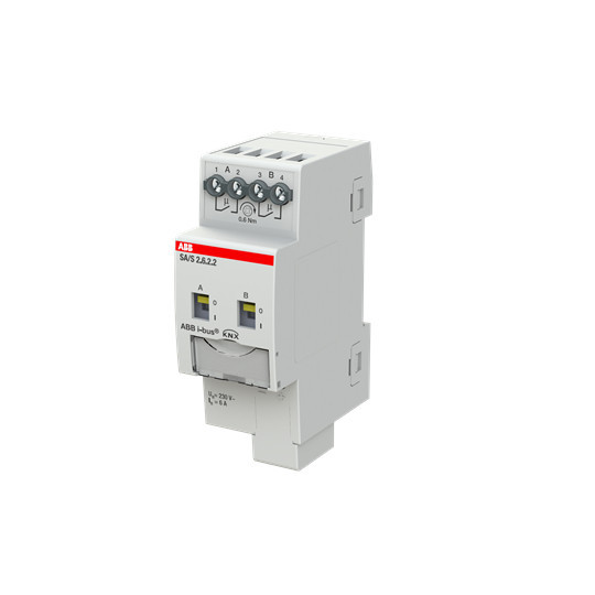 ABB SA/S2.6.2.2 Schaltaktor, 2fach, 6 A, REG, Made in Germany