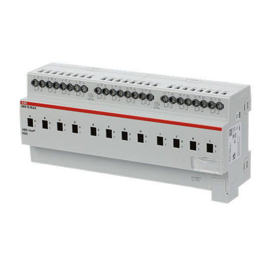 ABB SA/S12.16.2.2 Schaltaktor, 12fach, 16 A, REG, Made in Germany