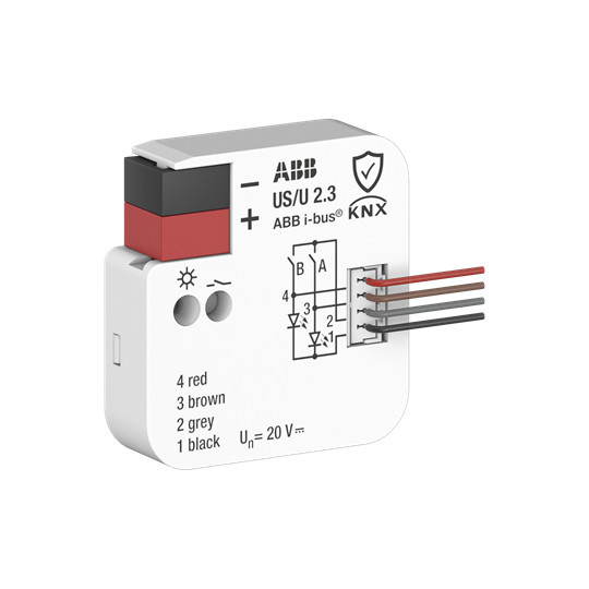 ABB US/U2.3 Universal-Schnittstelle, 2fach, UP, Made in Germany