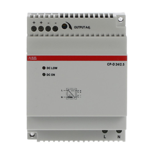 ABB CP-D24/2.5 priOn Netzteil, 24 V DC, 2,5 A, REG