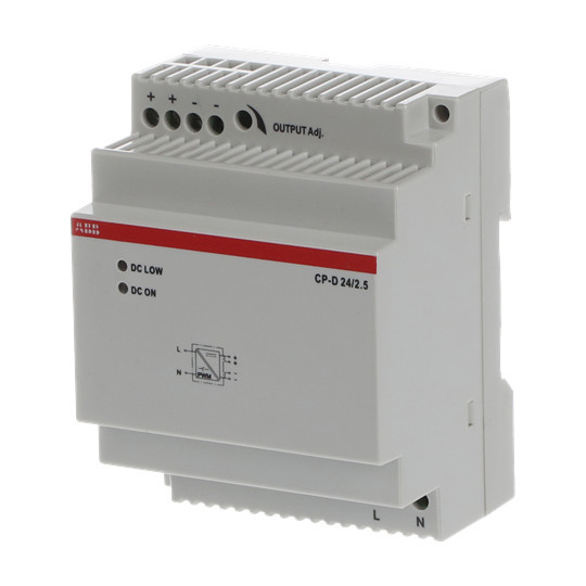 ABB CP-D24/2.5 priOn Netzteil, 24 V DC, 2,5 A, REG