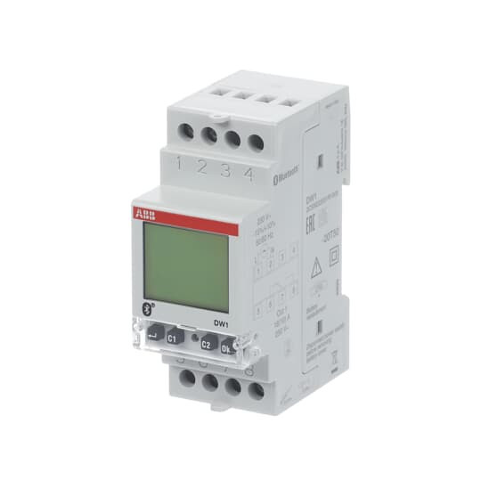 ABB DW1 Wochenzeitschaltuhr 1 Kanal Bluetooth Programmierung per App