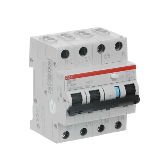 ABB DS203NCA-B32/0,03 FI/LS-Schalter 6kA, 3P+N, Typ A, B 32, 30mA