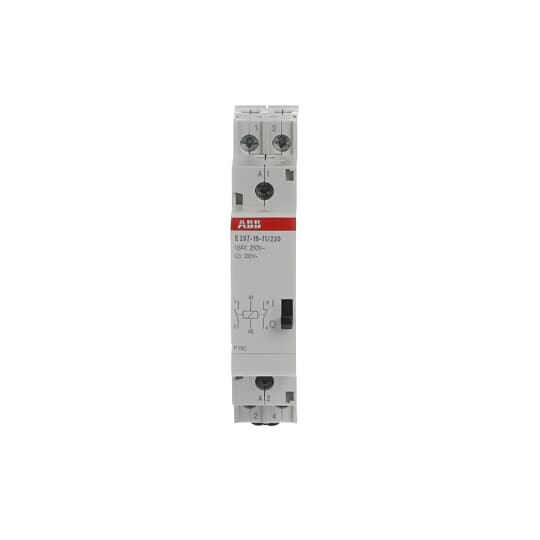 ABB E297-16-11/230 Installationsrelais Spule 230 VAC, 16 A, 1 NC + 1 NO