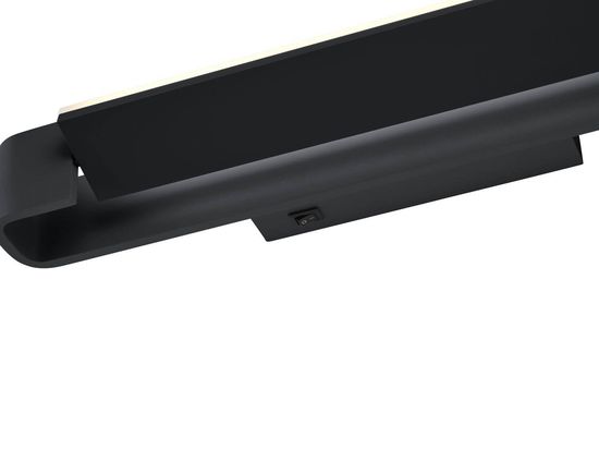 Hell Box LED Wandleuchte 3-fach Warmweiss Schwarz 40284/1-06