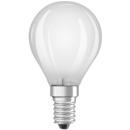 BELLALUX E14 LED Lampe 2,5W P25 Filament matt warmweiss wie 25W