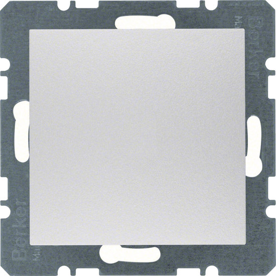 Berker 10091404 Blindverschluss mit Zentralstück B.7 alu. matt