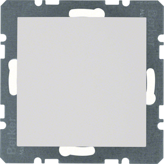 Berker 10091909 Blindverschluss mit Zentralstück S.1/B.3/B.7 polarweiß. matt