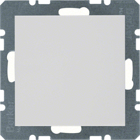 Berker 10098989 Blindverschluss mit Zentralstück S.1 polarweiß. glänzend