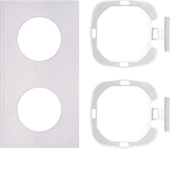 Berker 10108902 Dichtungsset S.1 IP44 mit Flansch 2fach