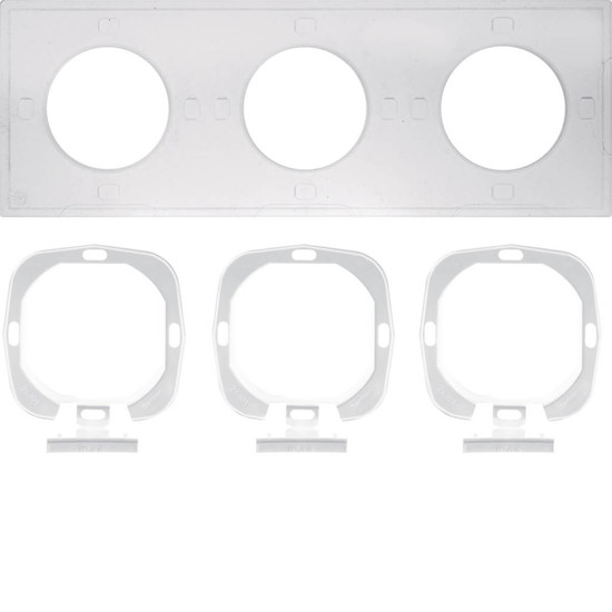 Berker 10108903 Dichtungsset S.1 IP44 mit Flansch 3fach