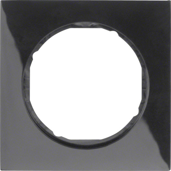 Berker 10112245 Rahmen 1fach R.3 schwarz. glänzend
