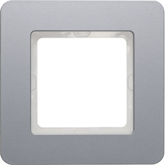 Berker 10116074 Rahmen 1fach. Q.7. Alu gestrahlt