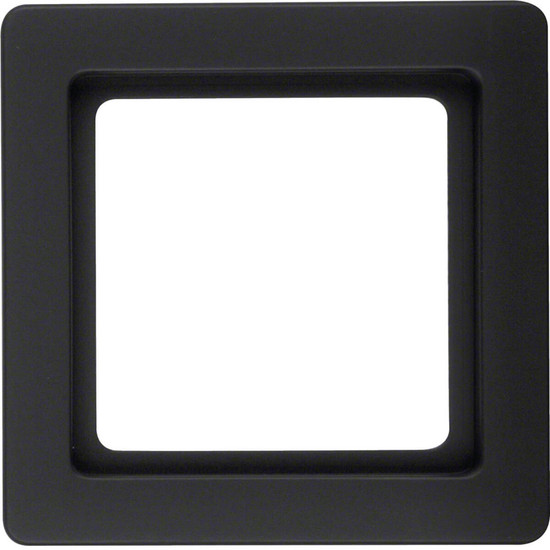 Berker 10116086 Rahmen 1fach Q.1 anthrazit. samt