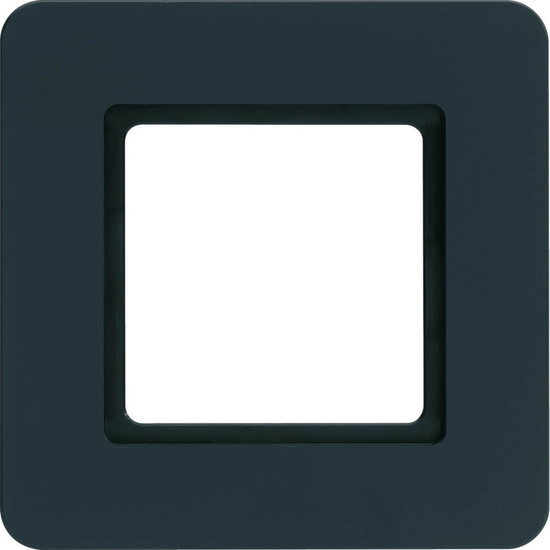 Berker 10116106 Rahmen 1fach Q.7 für LED-Beleuchtung durch LED-Modul. anthrazit samt