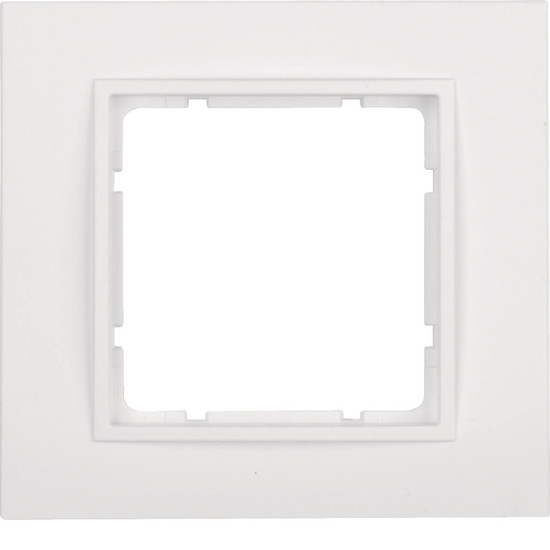 Berker 10116919 Rahmen 1fach B.7 polarweiß. matt