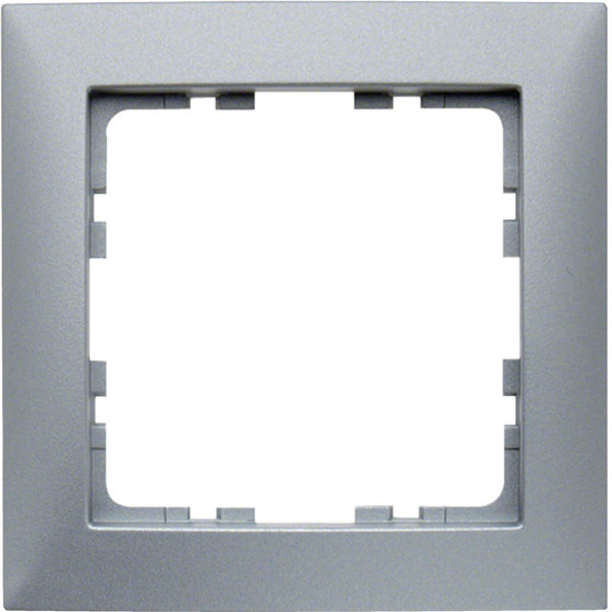 Berker 10119939 Rahmen 1fach. S.1. aluminium matt