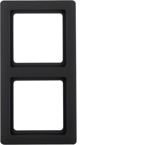 Berker 10126086 Rahmen 2fach Q.1 anthrazit. samt
