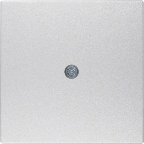 Berker 10191404 Zentralstück für Kabelauslass und VDo-Anschlussdose S.1/B.3/B.7 alu. matt