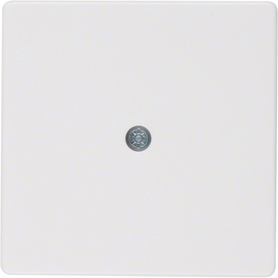 Berker 10196089 Zentralstück für Kabelauslass und VDo-Anschlussdose Q.x polarweiß. samt