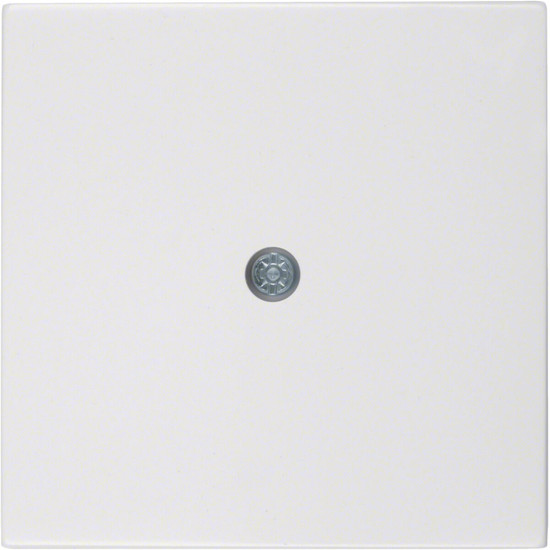Berker 10198989 Zentralstück für Kabelauslass und VDo-Anschlussdose S.1/B.3/B.7 polarweiß glänz.
