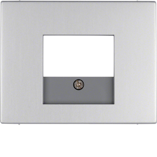 Berker 10357003 Zentralstück mit TAE-Ausschnitt K.5 Alu